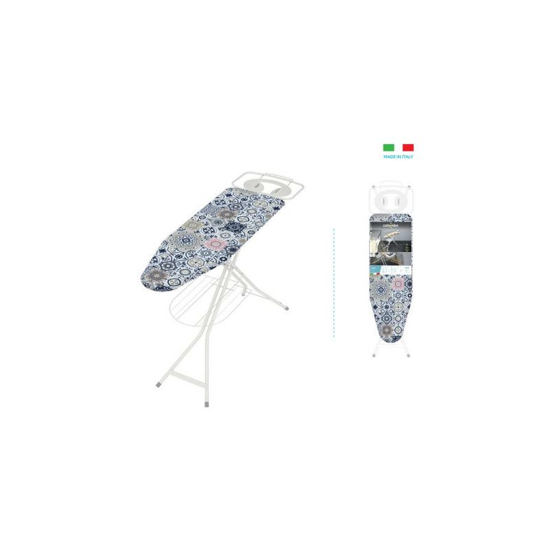 asse da stiro colombo stella a122l16w 120x40cm 6posiz fino a 95cm