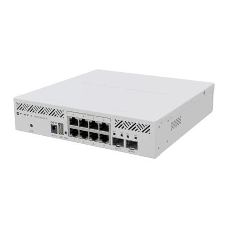 switch mikrotik crs310-8g+2s+in gestito l3 8 porte gigabit ethernet