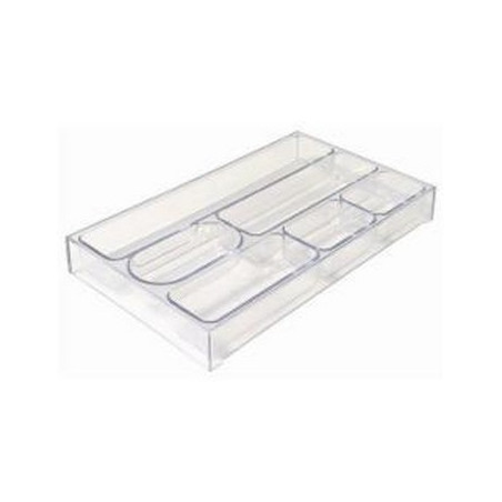 Portaoggetti scrivania arda trasparente neutro [tr3110cr]