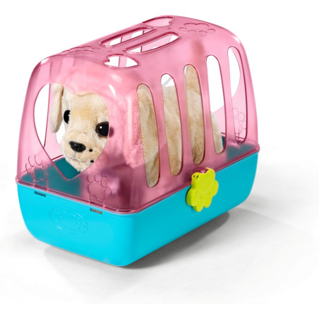 animale per bambola zapf creation baby born my dog lucky with box/a
