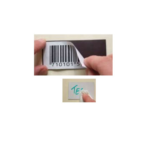 Etichette markin 20 pz. magnetiche 40x100mm scrivibili e cancellabili