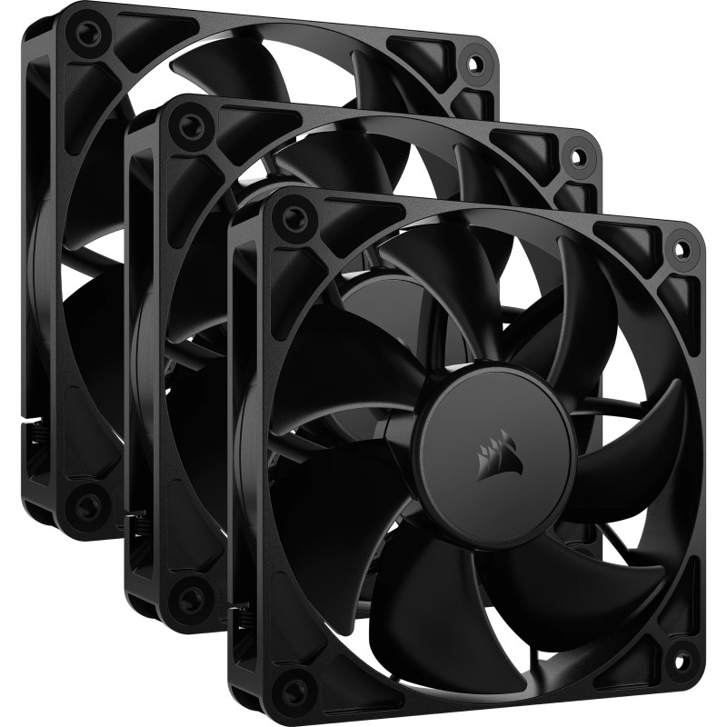 ventola 120x120 corsair rs120 pwm nero 3pz [co-9050189-ww]
