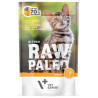 cibo umido vetexpert raw paleo kitten con tacchino per gattini 100g