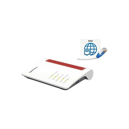 router in fibra ottica avm fritz!box 4050 bianco [20003052]