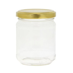 set vasi cerve twist-off 82 liscio in vetro con capsula 1l 6pz