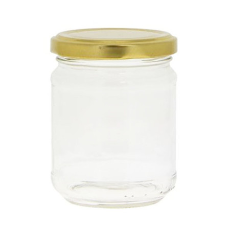 set vasi cerve twist-off 82 liscio in vetro con capsula 1l 6pz