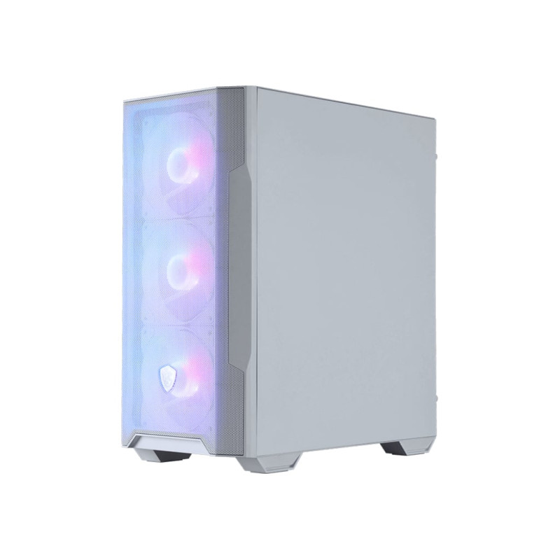 case msi mag forge m100r midi-tower atx bianco [komsioe0forge03]