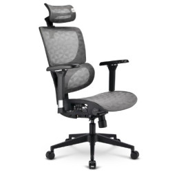 sedia da ufficio sharkoon officepal c40m grigio [4044951041428]