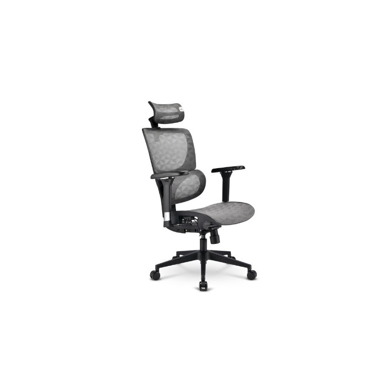 sedia da ufficio sharkoon officepal c40m grigio [4044951041428]