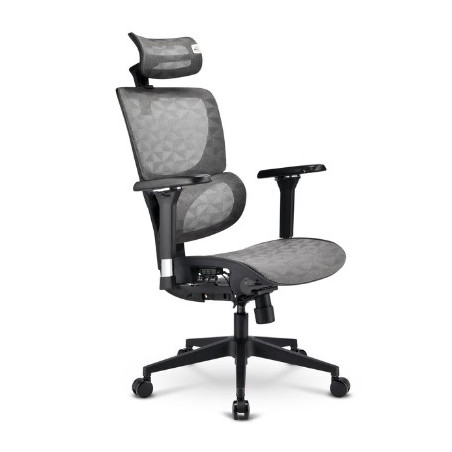 sedia da ufficio sharkoon officepal c40m grigio [4044951041428]