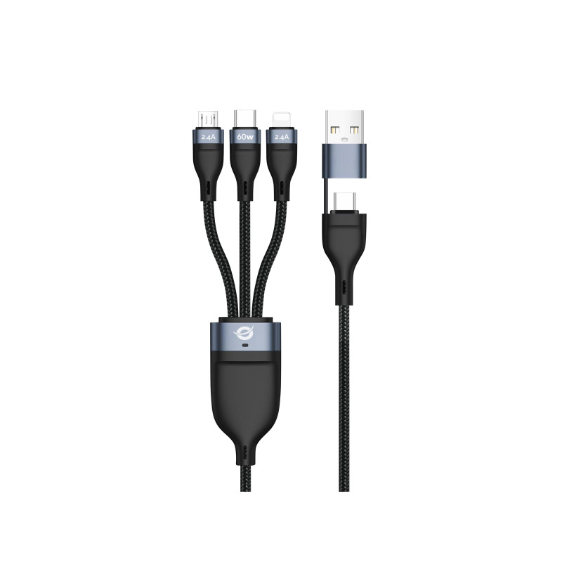 cavo usb conceptronic 3in1 1.5m nero [etta05b15]
