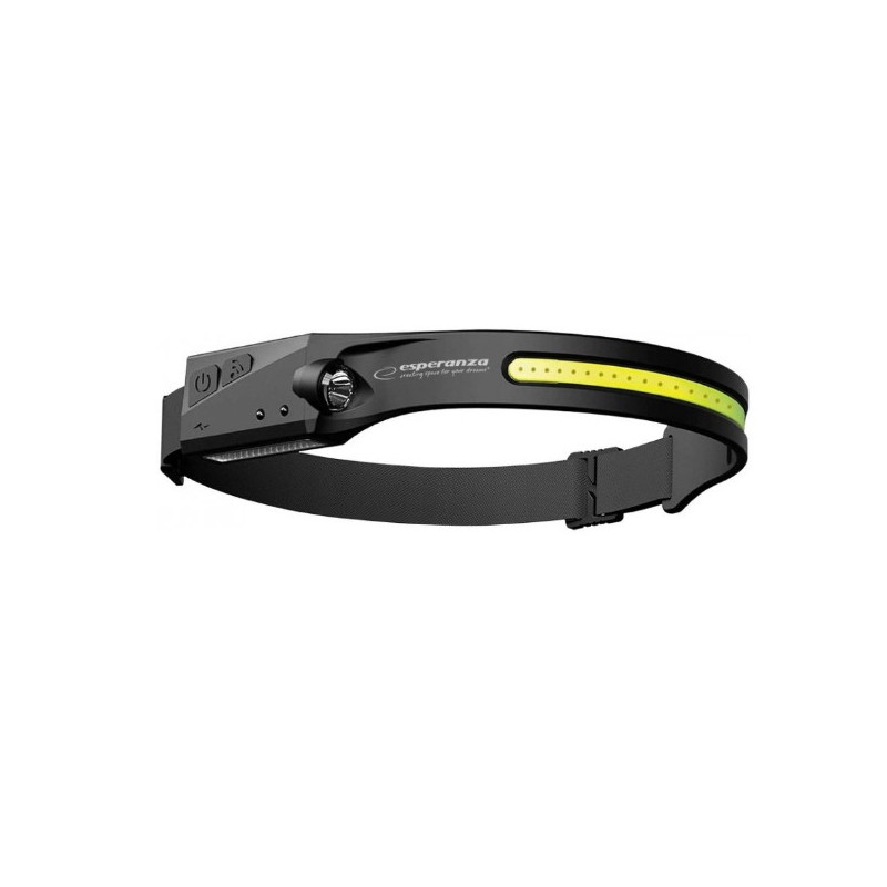 lampada frontale led esperanza nero [eot067]