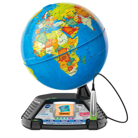 gioco educativo vtech giramondo mappamondo interattivo multicolore