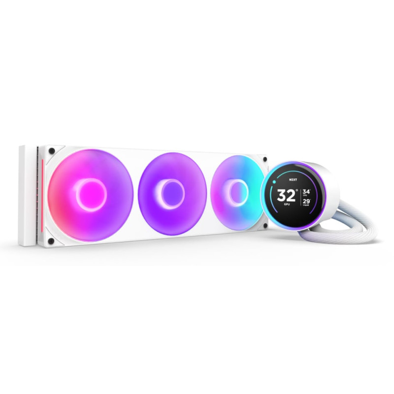 dissipatore a liquido nzxt kraken elite rgb 360mm display 640x640