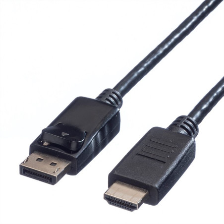 cavo value displayport dp-hdmi 2k 1m nero [11.99.5780]