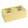 Blocco adesivo post-it 90fg super sticky giallo canary 76x76mm
