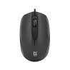 mouse defender alpha mb-507 optical 1000dpi 3p black silent click