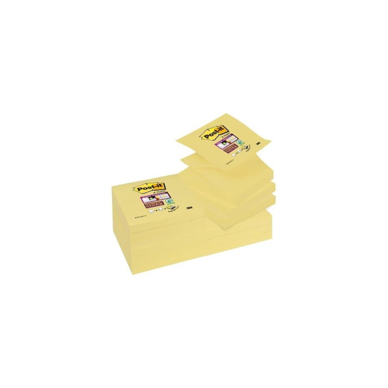 Blocco adesivo post-it 90fg post-it super sticky z-notes