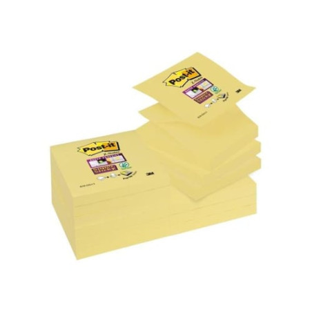 Blocco adesivo post-it 90fg post-it super sticky z-notes