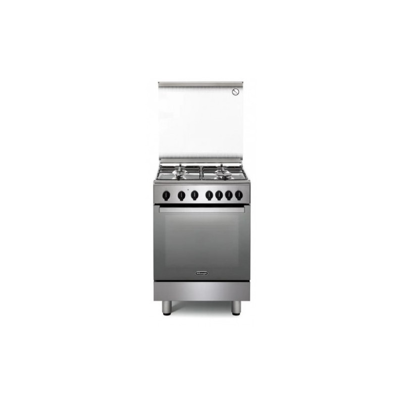 cucina a gas de'longhi dgx 64 lsg libera installazione 60cm 4