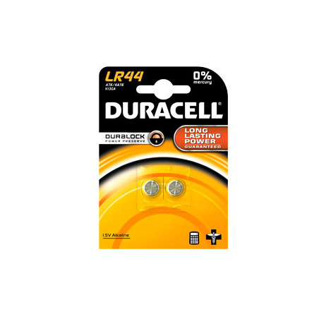 Pila duracell 2 pz. 1,5v 150mah (lr44) [lr44/2]