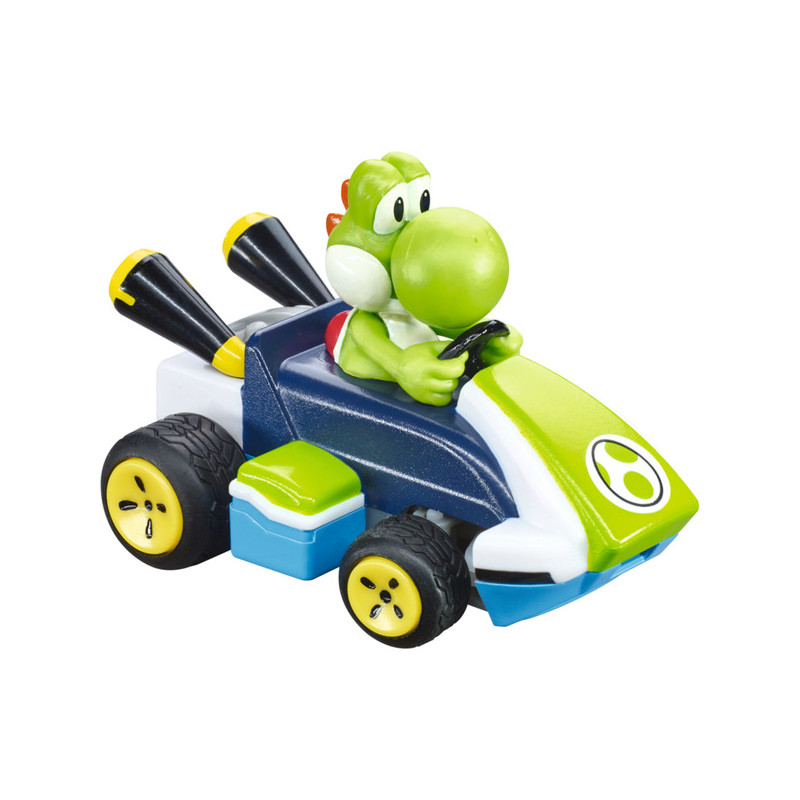 giocattolo carrera 2.4ghz mario kart mini rc-yoshi auto radiocomandata
