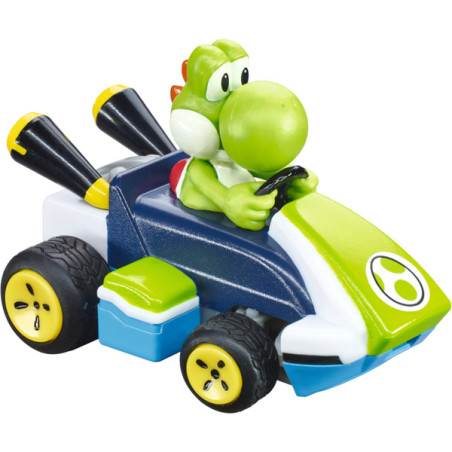 giocattolo carrera 2.4ghz mario kart mini rc-yoshi auto radiocomandata