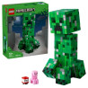 gioco da costruzione lego minecraft il rampicante multicolore 665pz