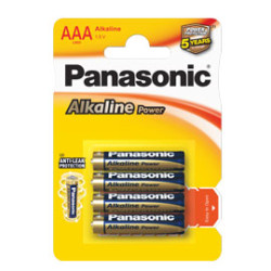 Pila panasonic 4 pz. ministilo alcaline aaa 1,5v [c500003]