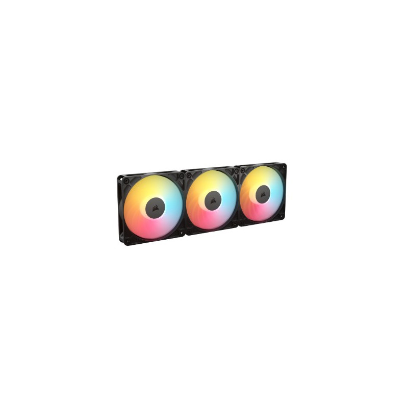 ventola corsair rs120-r argb 3x120mm nero [co-9050196-ww]