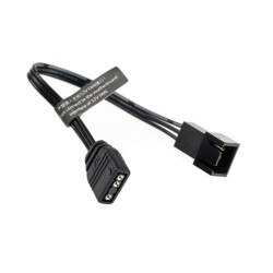 cavo adattatore argb barrow zbdzjx-5m 3 pin 5v 10cm nero [zbdzjx-5m]