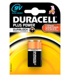 Pila duracell 1 pz. 9v plus (mn1604) [gilmn1604]