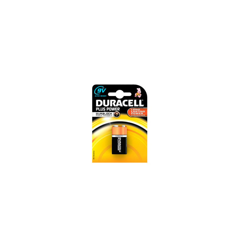 Pila duracell 1 pz. 9v plus (mn1604) [gilmn1604]
