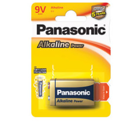 Pila panasonic 1 pz. transistor 9v alkaline [c500061]