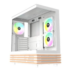 case termaltake view 270 plus ws argb midi-tower e-atx bianco