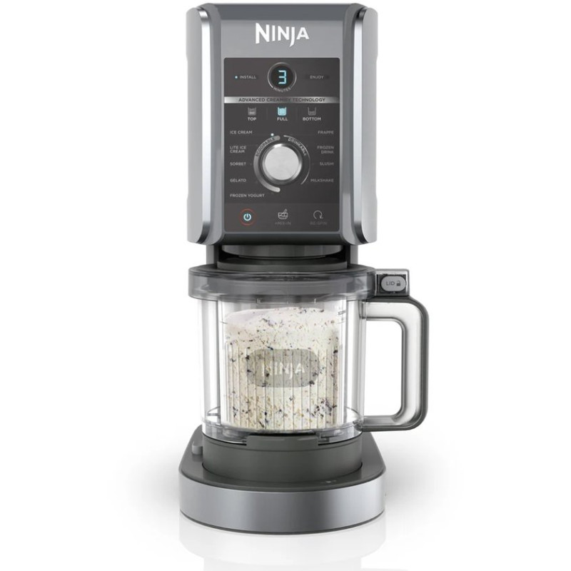 gelatiera ninja creami deluxe nc502eu 2 ciotole 1.4l 10 programi