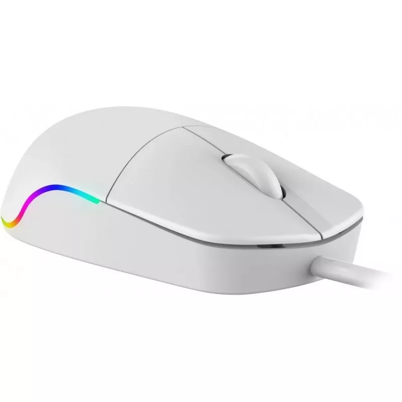 mouse defender azora mb-241 wired usb/ottico 1200dpi bianco [52242]