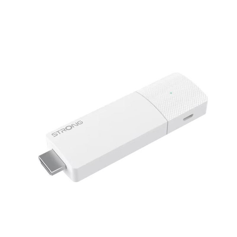 lettore multimediale tv strong leapair google tv stick 4k uhd bianco