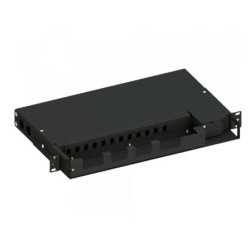 cassetto ottico techly sbpv-12lcdb 19'' con piastra frontale