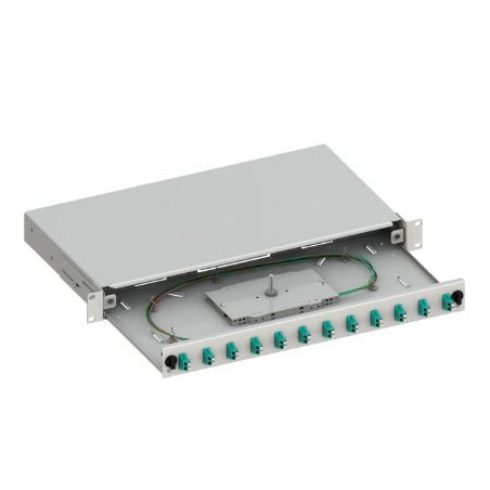 cassetto ottico techly sbp-12lcom3g 19'' con 12 prese