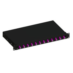 cassetto ottico techly sb-12lcdm4b 19'' con 12 prese