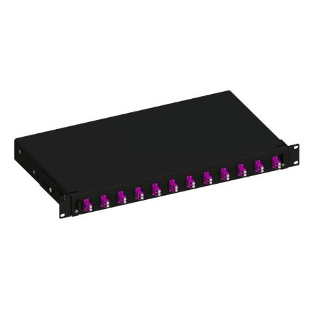 cassetto ottico techly sb-12lcdm4b 19'' con 12 prese