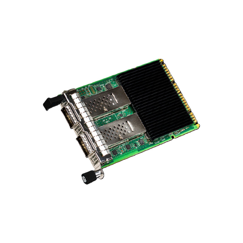 scheda di rete intel pcie 100gbit/s verde/nero [e810cqda2ocpv3g]