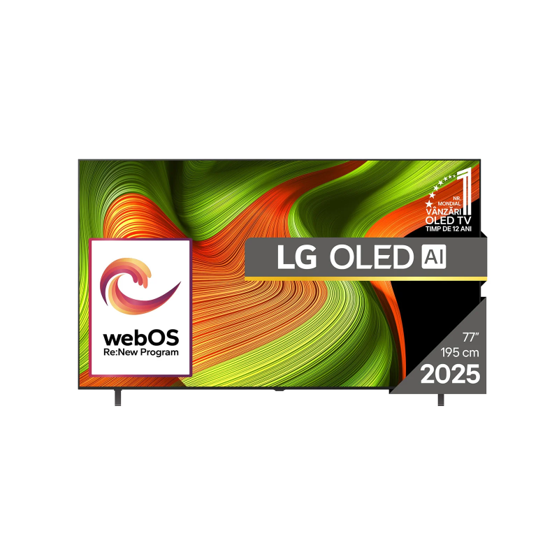 tv oled 65" lg oled65b53la 4k uhd 3840x2160p smart tv classe