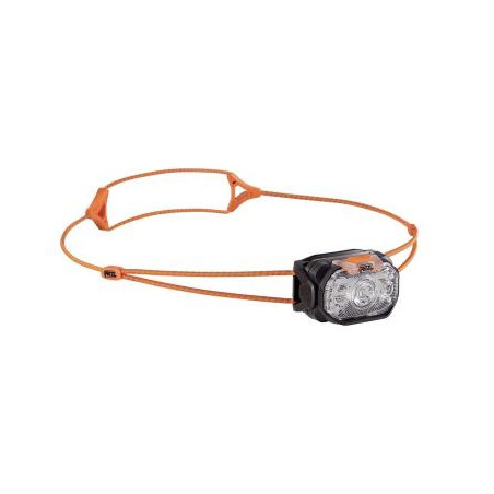 lampada frontale petzl swift lt 380 a led lm fino a 70m ipx4 nero/arancione