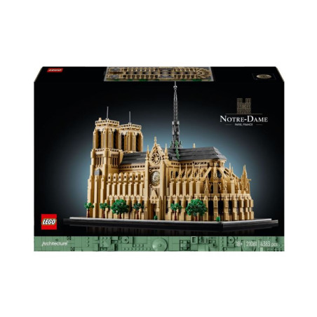 gioco da costruzione lego architecture cattedrale di notre dame multicolore