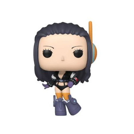 figurina funko one piece nico robin egghead 2137 9cm multicolore