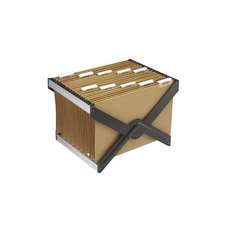 Supporto per cartelle sospese bertesi luxor con 10 cartelle 39cm