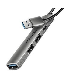 hub axagon hue-sta usb 3.0 a 4 porte con cavo usb-a 12cm
