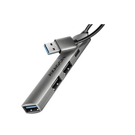 hub axagon hue-sta usb 3.0 a 4 porte con cavo usb-a 12cm